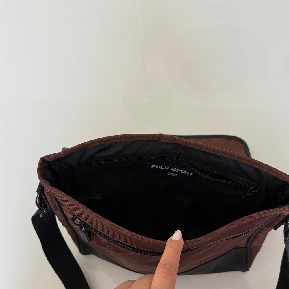 Polo by Ralph Lauren Brown Polo Sport Messenger Bag - Picture 14 of 16